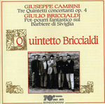 the album cover for Quintetto Briccialdi - Tre Quintetti Concertanti Op 4 Per Flauto Oboe