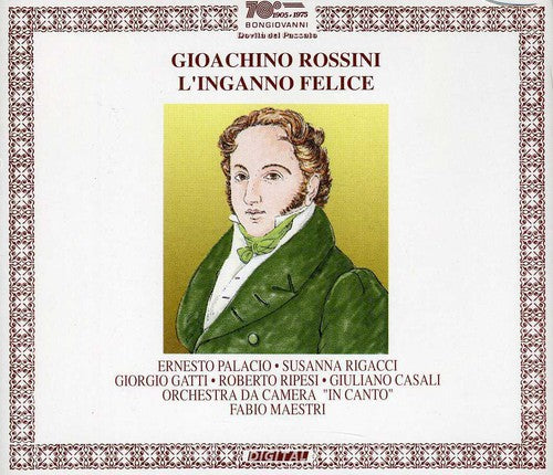 the album cover for Rossini / Palacio / Gatti - L'inganno Felice