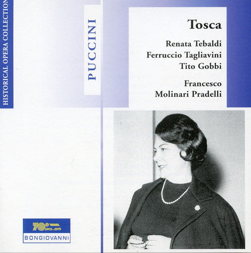 the album cover for Puccini / Tebaldi / Tagliavini / Gobbi - Tosca