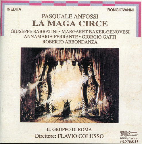 the album cover for Anfossi / Sabbatini / Il Gruppo Di Roma - La Maga Circe