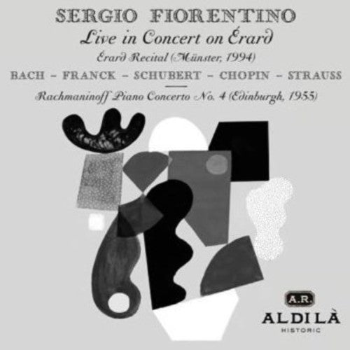 the album cover for Bach / Sergio Fiorentino - Sergio Fiorentino