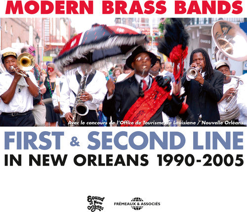 the album cover for Modern Brass Bands - Modern Brass Bands: First & Second Line In New Orleans, 1990 - 2005