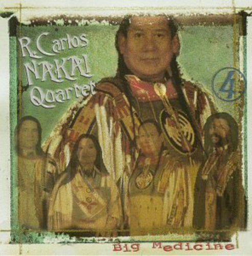 the album cover for R Nakai Carlos - Big Medicine