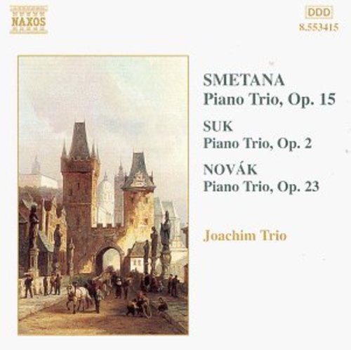 the album cover for Smetana/Suk/Novak - Piano Trios