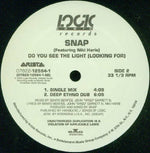 Snap* Featuring Niki Haris : Do You See The Light (Looking For) (12")