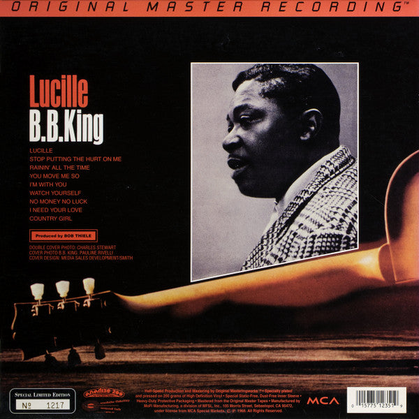 B.B. King : Lucille (LP, Album, Ltd, Num, RE, RM, 200)