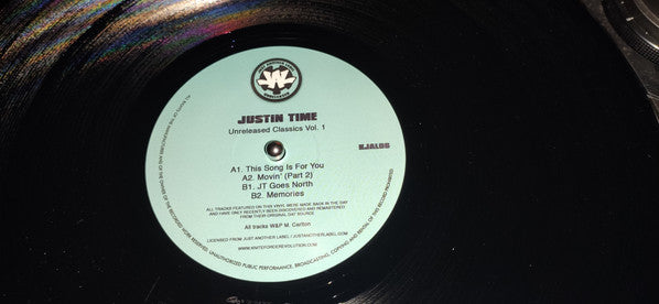 Justin Time : Unreleased Classics Vol 1 (12")
