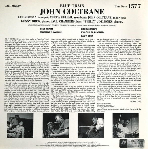John Coltrane : Blue Train (2x12", Album, Ltd, Num, RE, RM, 180)