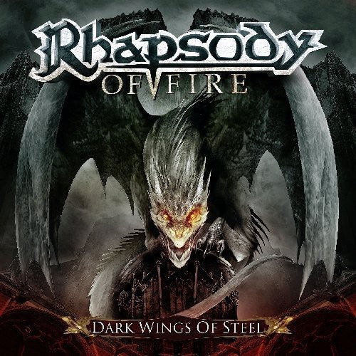 the album cover for Rhapsody Of Fire - Dark Wings of Steel [Digipak Edition]