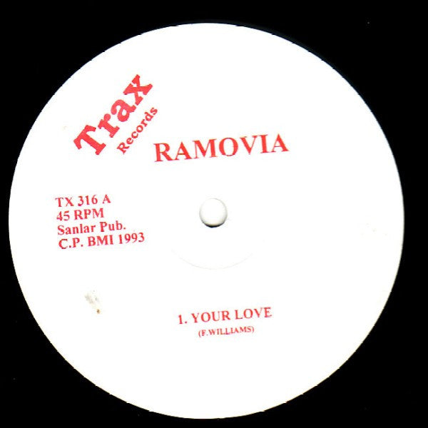 Ramovia : Your Love (12")