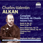 the album cover for STEPHANIE MCCALLUM - Complete Recueils de Chants 2