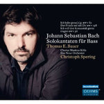 the album cover for Christoph Spering - Solo Cantatas for Bass