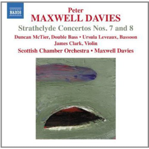 the album cover for James Clark - Strathclyde Concerto Nos 7 & 8