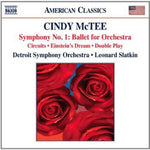 the album cover for LEONARD SLATKIN - Double Play / Circuits / Symphony No 1