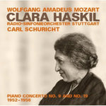 the album cover for Mozart / Haskil / Radio Sinfonie Orch Stuttgart - Piano Concertos