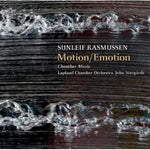 the album cover for John StorgÃ¥rds - Motion/Emotion - Chamber Music
