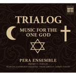 the album cover for Pera Ensemble - Trialog