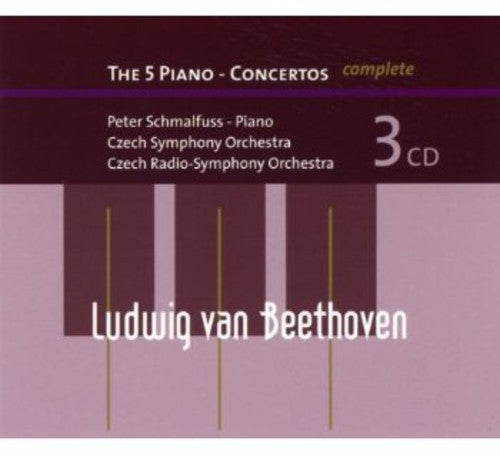 the album cover for The Czech Symphony Orchestra - 5 Piano Ctos