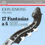the album cover for Kölner Violen-Consort - 17 Fantasien