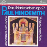 the album cover for Veronika Lenz-Kuhn - Das Marienleben