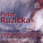 the album cover for Ruzicka / Ndr Sinfonieorchester - Einschreibung