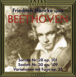 the album cover for Friedrich Hoericke - Friedrich Horicke Plays PN Son Nos 28 & 30