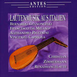 the album cover for Christian Zimmermann - Lautenmusik Aus Italien