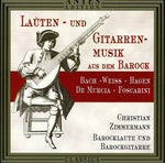 the album cover for Christian Zimmermann - Lute & Guitar Music of the Baroque Era