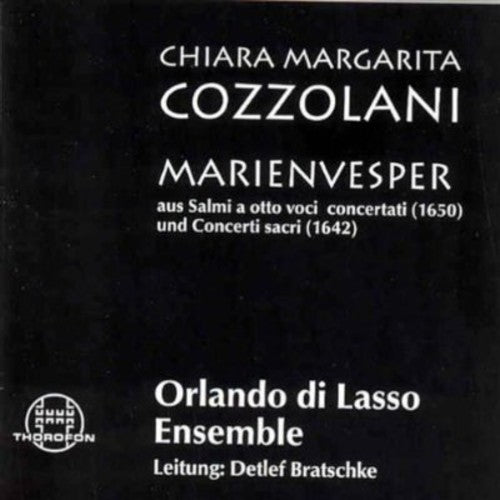 the album cover for Orlando Di Lasso - Marien Vesper