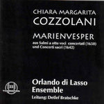 the album cover for Orlando Di Lasso - Marien Vesper