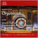 the album cover for Matthias Jacob - Organ Music on the Woehl Organ