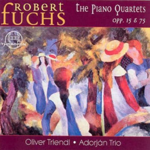 the album cover for AdorjÃ¡n-Trio - Piano QTS Opp 15 75