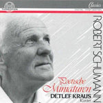 the album cover for Detlef Kraus - Poetische Miniaturen