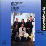 the album cover for Acht - Sextet in C / Quintet in D
