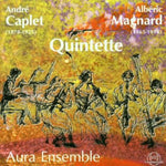 the album cover for Au.Ra - Quintets for Piano & Winds