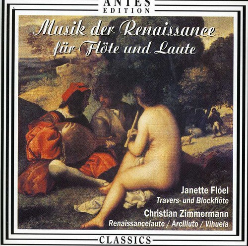 the album cover for Janette Floel - Renaissance Music for Flute & Lute