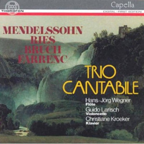 the album cover for Cantabile - Trio for Flute Cello & Piano