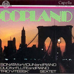 the album cover for Copland - Vitebsk Trio for Piano Violin & Cello