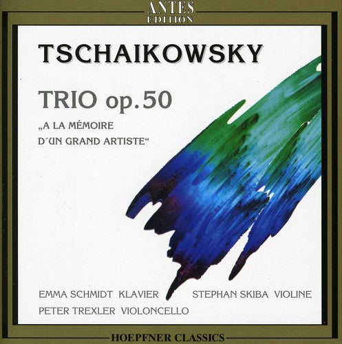 the album cover for Emma Schmidt - Trio Op 50