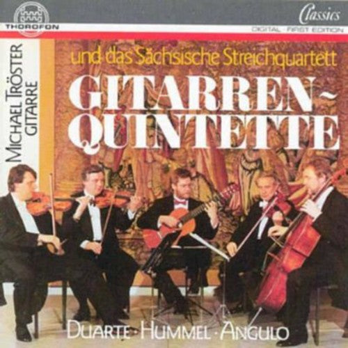 the album cover for Michael TrÃ¶ster - Die Vogel / Guitar Quintet