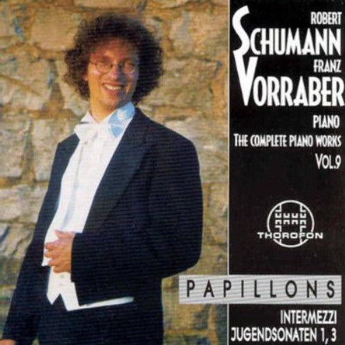 the album cover for Franz Vorraber - Complete Piano Works 9