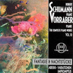 the album cover for Franz Vorraber - Complete Piano Works 10