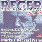 the album cover for Markus Becker - Piano Works 11