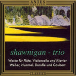 the album cover for Shawnigan-Trio - Works for Flute Cello & Piano