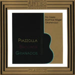 the album cover for Gitarrenduo Pia Grees - Works for Two Guitars / Valses Poeticos