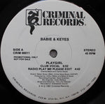Babie & Keyes : Playgirl (12", Promo)
