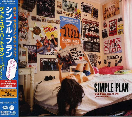 the album cover for Simple Plan - Get Your Hearts On [Import]