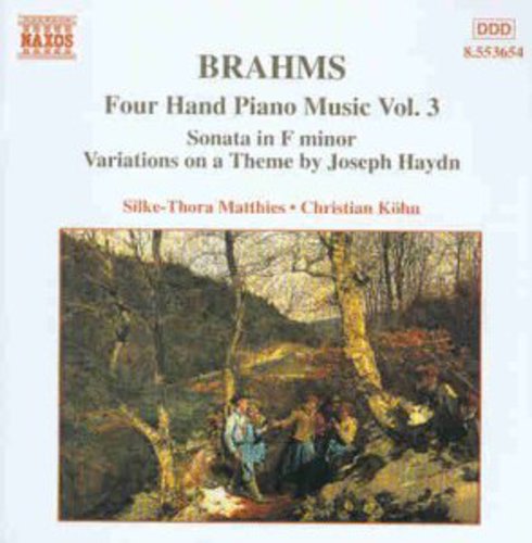 the album cover for Christian Kohn - Four Hand Piano Music 3