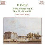 the album cover for JenÅ‘ JandÃ³ - Piano Sonatas 8