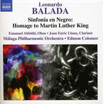 the album cover for Edmon Colomer - Sinfonia en Negro: Homage to Martin Luther King
